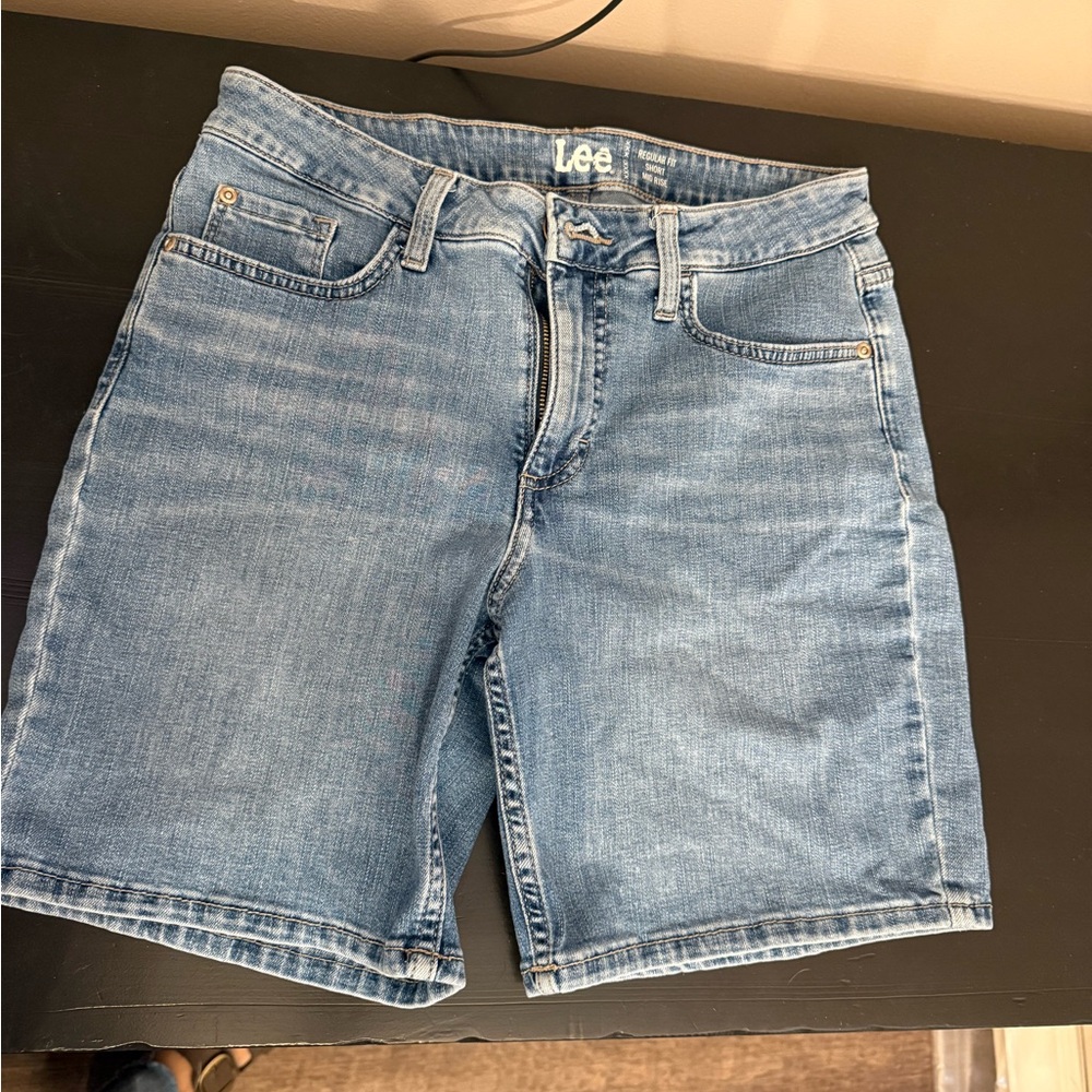 Lee Women’s Light Blue Jean Shorts